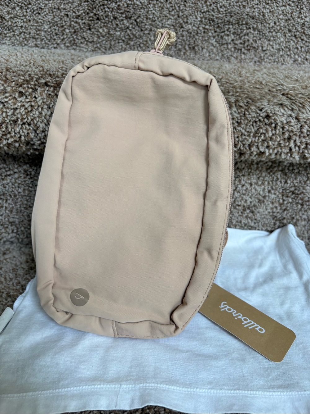 Allbirds Unisex Beige Crossbody Bag